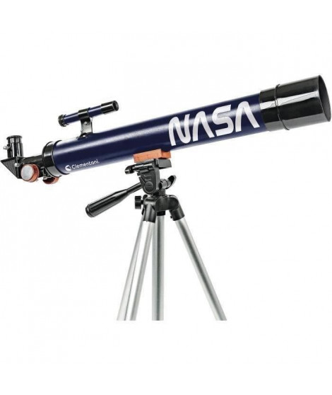 Clementoni - Science et jeau - Télescope NASA objetcif 50mm - Trépied extensible jusqu'a 127 cm