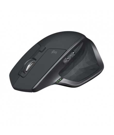 Logitech - MX Master 2S Souris sans Fil, Multi-Dispositifs, Bluetooth ou 2,4GHz Récepteur USB Unifying