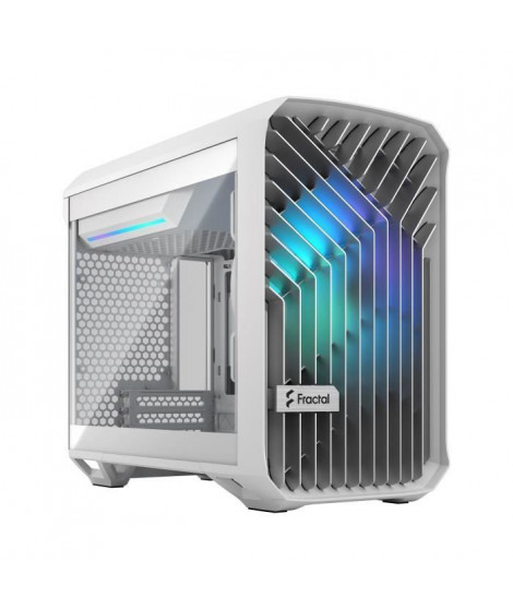 Boitier PC - FRACTAL DESIGN - Torrent Nano RGB White TG