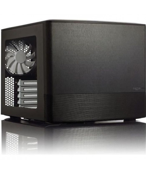 FRACTAL DESIGN BOITIER PC Node 804 - Noir - Format Micro ATX (FD-CA-NODE-804-BL-W)