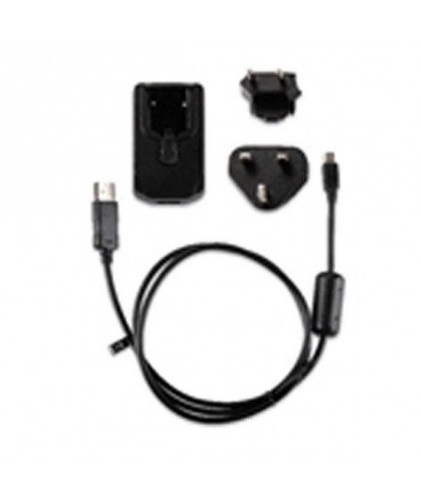 GARMIN Chargeur secteur - avec cable mini et micro USB et adaptateur EU - Noir