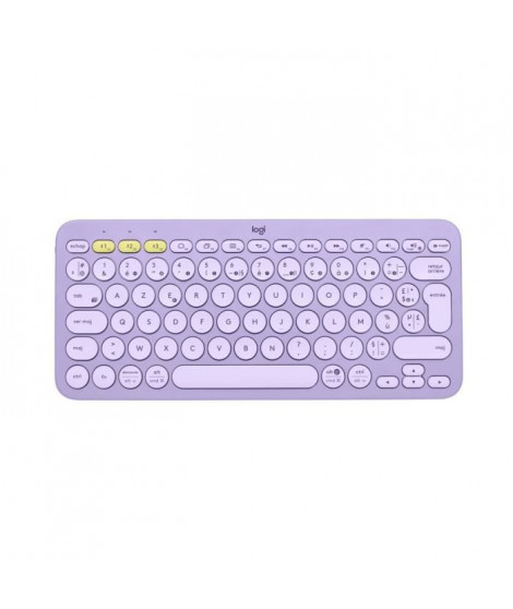 Logitech - Clavier sans fil K380 - Lavender Lemonade