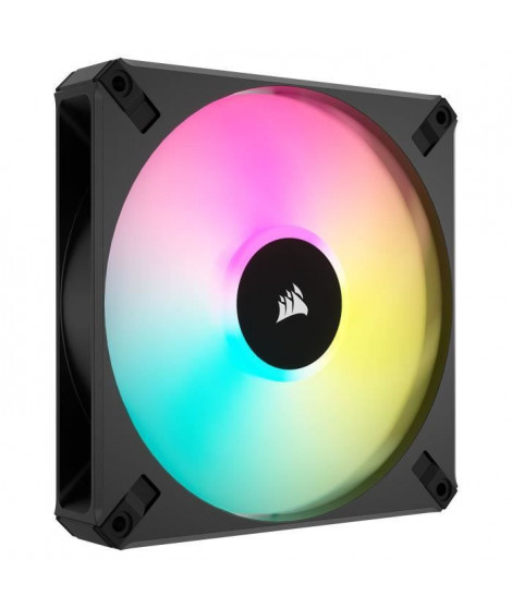 CORSAIR - AF140 RGB ELITE - Ventilateur AF ELITE Series - 140mm - AirGuide - Vendu seul - Noir - (CO-9050155-WW)