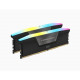 Mémoire RAM - CORSAIR - Vengeance RGB DDR5 - 32GB 2x16GB DIMM - 6000 MHz - 1,35V - Gris (CMH32GX5M2D6000Z36K)