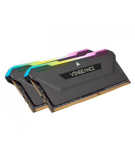 CORSAIR Vengeance RGB PRO Mémoire 3600Mhz 16GB 2x8GB CL16 DDR4 (CMH16GX4M2Z3600C16)