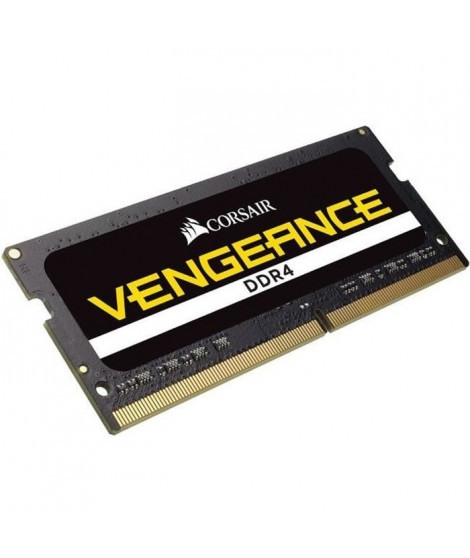 Mémoire RAM - CORSAIR - Vengeance DDR4 - 8GB 1x8GB DIMM - 3200 MHz  - 1.20V - Noir (CMSX8GX4M1A3200C)