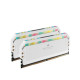 CORSAIR Dominator Platinum Rgb 32GB 2x16GB - DDR5 5600MHz - CAS36 - Blanc (CMT32GX5M2B5600C36W)