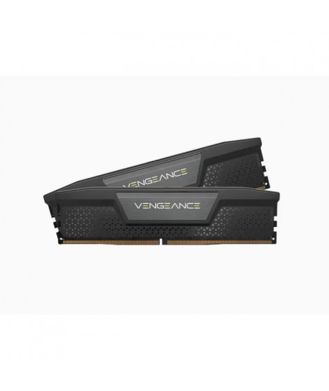 Mémoire RAM - CORSAIR - Vengeance DDR5 - 32GB 2x16GB DIMM - 6000 MHz - 1,35V - Noir (CMK32GX5M2D6000C36)