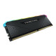 Mémoire RAM - CORSAIR - Vengeance RGB RS DDR4 - 16GB 1x16GB DIMM - Unbuffered - 3600 MHz  - 1.35V - Noir (CMG16GX4M1D3600C)