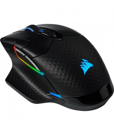 CORSAIR Souris gamer DARK CORE RGB PRO - 18 000 DPI - LED RGB - Optique (CH-9315411-EU)