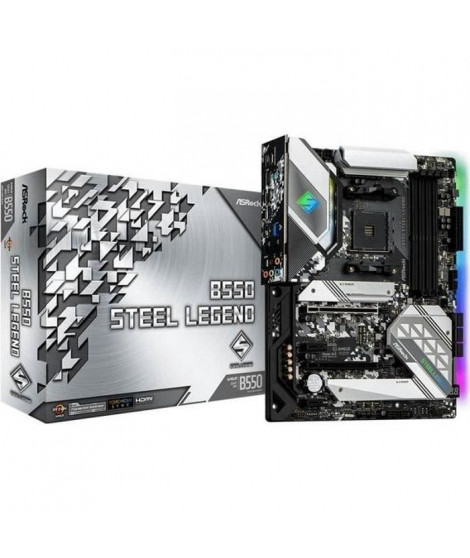 ASROCK Carte mere B550 Steel Legend