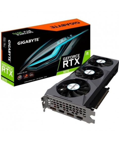 GIGABYTE RTX 3070 EAGLE OC Carte Graphique 8G LHR (GV-N3070EAGLE OC-8GD)