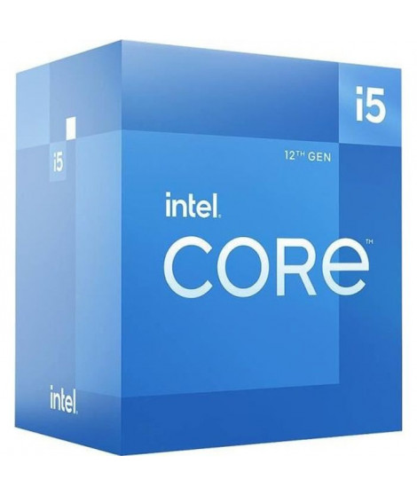 Processeur - INTEL - Core i5-12400F - 18M Cache, jusqu'a 4.40 GHz (BX8071512400F)