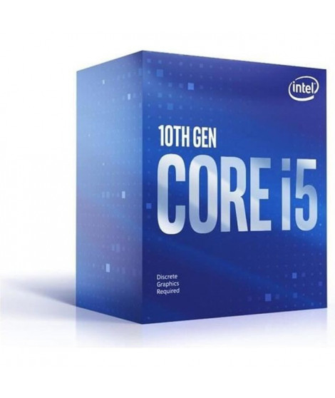 Processeur Intel Core i5-10400F (BX8070110400F) Socket LGA1200 (chipset Intel serie 400) 65W