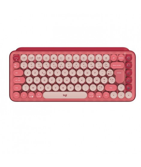 Clavier Sans Fil Logitech POP Keys Mécanique avec Touches Emoji Personnalisables, Bluetooth ou USB, Design Compact Durable - …