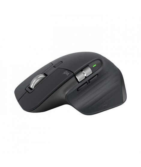 Logitech - Souris sans fil - MX Master 3S Performance, Ergonomique - Graphite