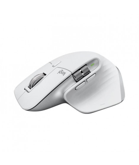 Logitech - Souris sans fil - MX Master 3S Performance, Ergonomique - Pale Grey