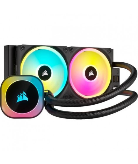 CORSAIR - iCUE LINK H100i RGB AIO - CPU Cooling - 240mm