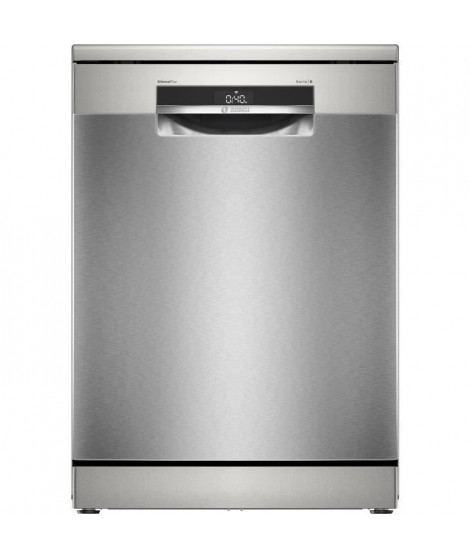 Lave-vaisselle pose libre BOSCH SMS6EDI06E SER6 - 13 couverts - Induction - L60cm - 42dB - Gris Inox