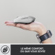 Souris sans fil - Logitech - MX Anywhere 3 - Ergonomique - Bluetooth - USB - Gris pâle