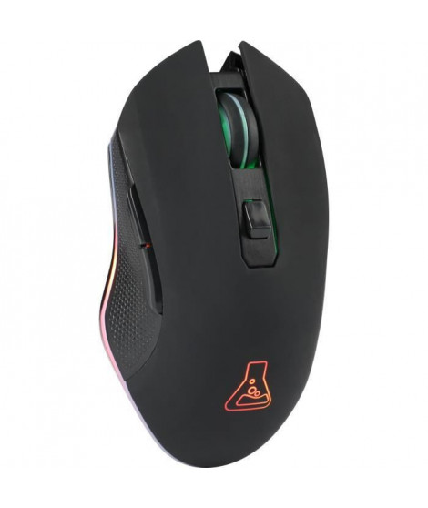 Souris Gaming Sans Fil rétroéclairée THE G-LAB 3200DPI - Noir