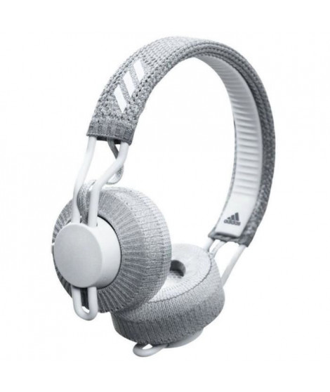 ADIDAS RPT-01 LIGHT GREY - Casque de sport sans fil - Bluetooth 5.0 - IPX4 - 40h autonomie - Gris Clair