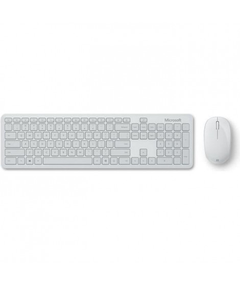 MICROSOFT Bluetooth Desktop - Ensemble clavier et souris - Sans fil - Bluetooth 4.0 - Gris Glacier - AZERTY