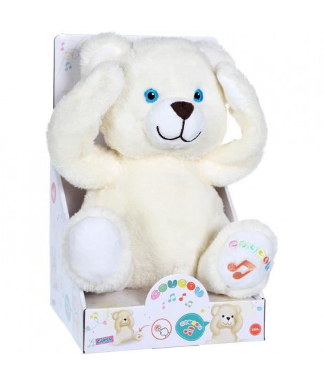 Peluche - Gipsy Toys - Ourson coucou - 24cm