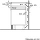 Table induction BOSCH - 3 foyers -  L59 x P52 cm - PVJ611BB6E
