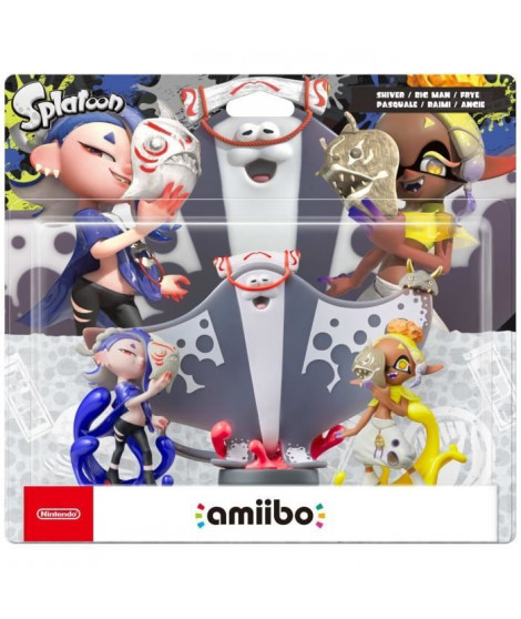 Figurine Amiibo - Pasquale, Raimi & Angie | Collection Splatoon