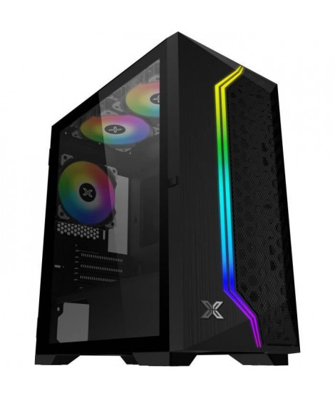 XIGMATEK - Gemini II RGB - Boîtier PC - Mini Tour - Noir (EN48649)