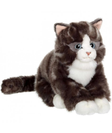 Peluche - Gipsy Toys - Chat mimiz - 28cm - Gris