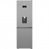 Réfrigérateur congélateur bas BEKO B3RCNE364HDS -  316 L (210+106) - gris acier