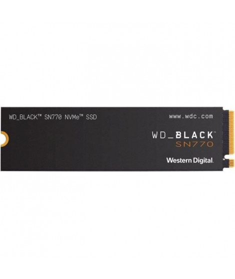 Disque SSD Interne - SN770 NVMe - WD_BLACK - 1 To - M.2 2280 - WDS100T3X0E