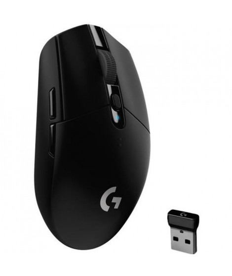 LOGITECH G - Souris Gaming sans fil G305 LIGHTSPEED Noir