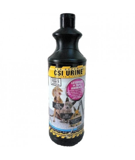 CSI URINE Lessivage de tapis 1L - Pour animaux