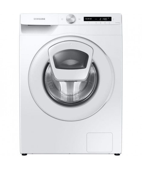 Lave-linge hublot SAMSUNG WW80T554DTW - 8 kg -  Digital Inverter - L60cm - 1400 trs/min -  Blanc