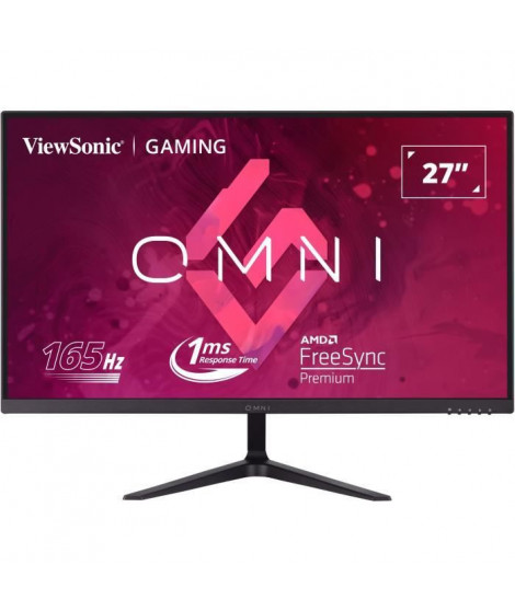 Ecran PC Gamer - VIEWSONIC VX2718-P-MHD - 27 FHD - Dalle VA - 1 ms - 165Hz - HDMI / DisplayPort