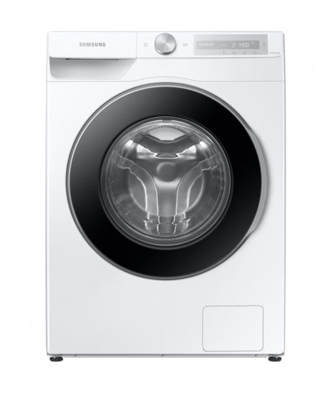 Lave-linge hublot SAMSUNG WW90T634DLH -  9kg - Digital Inverter - L60cm - 1400 trs/min - Blanc et noir