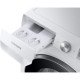 Lave-linge hublot SAMSUNG WW90T634DLH -  9kg - Digital Inverter - L60cm - 1400 trs/min - Blanc et noir