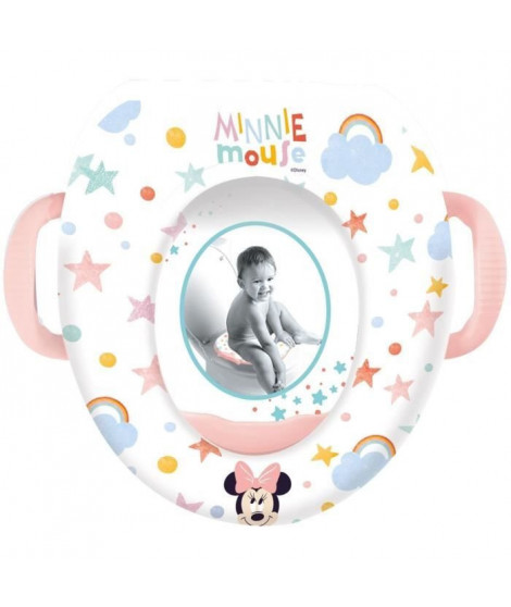 Réducteur WC THERMOBABY CONFORT MINNIE - Avec poignée