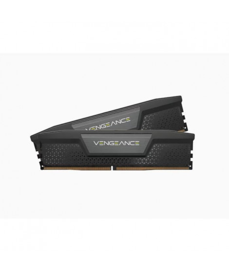 Mémoire RAM - CORSAIR - Vengeance DDR5 - 32GB 2x16GB DIMM - 6000 MHz - 1,25V - Noir (CMK32GX5M2B6000C36)