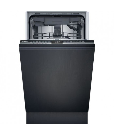 Lave-vaisselle tout intégrable SIEMENS SR63EX24ME iQ300 - 10 couverts - Induction - L45cm - 44dB - Classe C - Acier inox