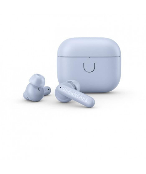 Ecouteurs sans fil Bluetooth - Urban Ears BOO TIP - Slightly Blue - 30h d'autonomie - Bleu clair