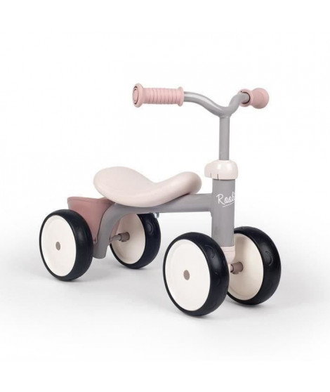 Porteur Rookie Rose en métal pour enfant des 12 mois - Smoby