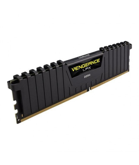 CORSAIR Mémoire PC DDR4 - Vengeance - 16 Go ( 1 x 16 Go) - 2666MHz - CAS 16 (CMK16GX4M1A2666C16)