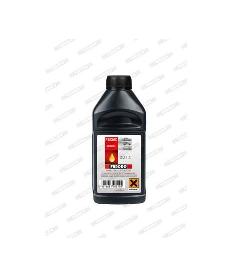 FERODO Liquide de frein FBX050 DOT4 - 0,5L