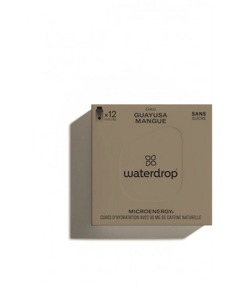 Sirop et concentré Waterdrop MICROENERGY ORO X12