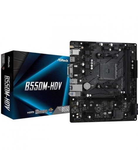 ASROCK Carte mere B550M-HDV