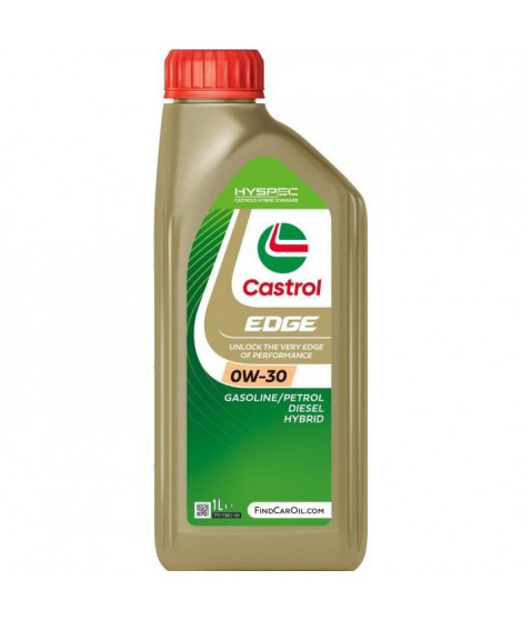 Huile moteur - CASTROL - EDGE 0W-30 - 1L